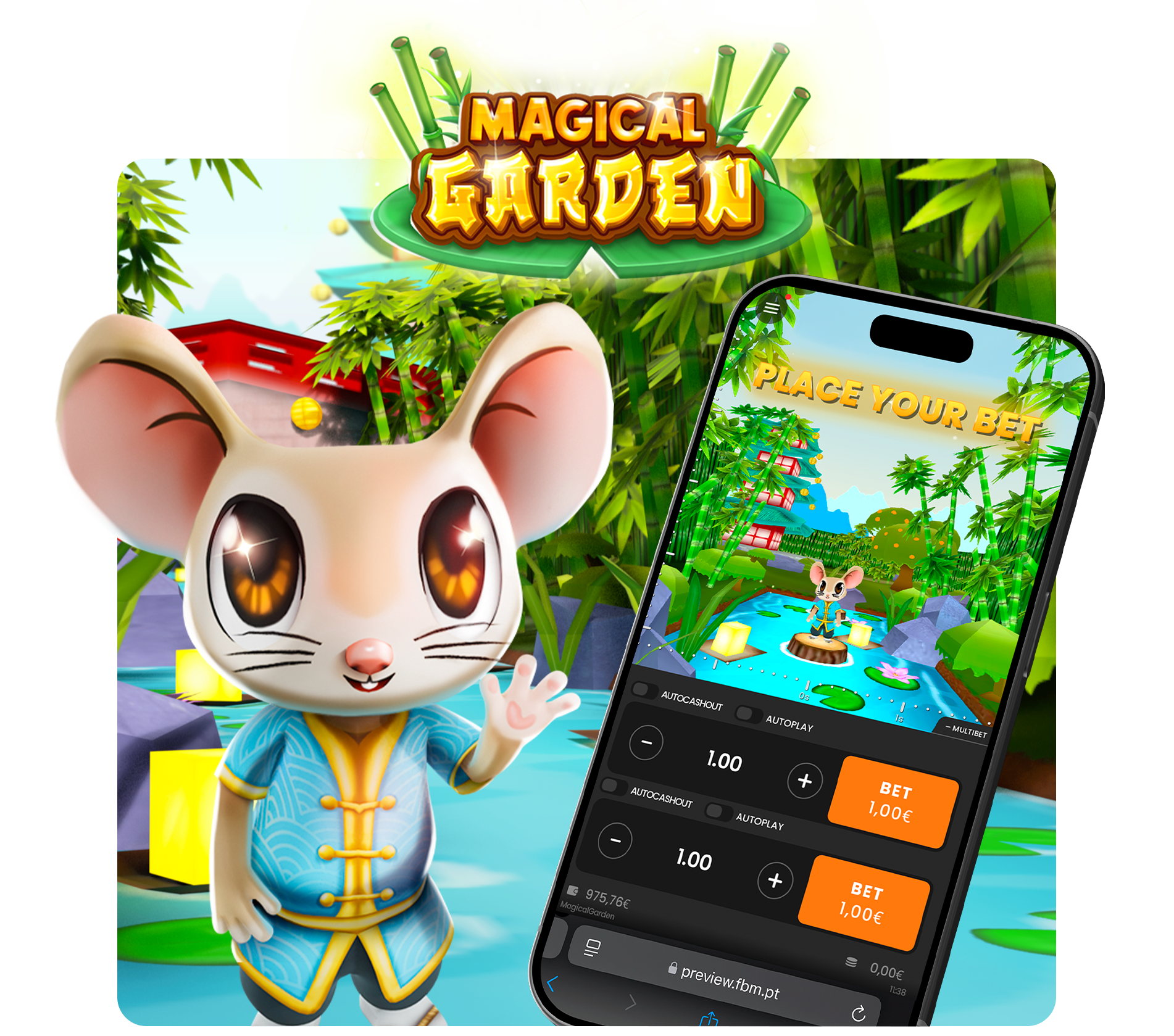 Magical Garden crash game experience by FBMDS online casino gaming provider